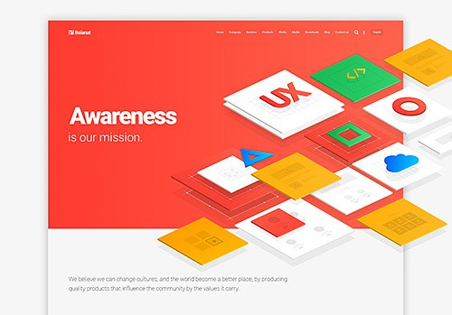 Baianat Website UX/Ui