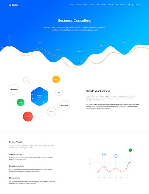 Baianat Website UX/Ui